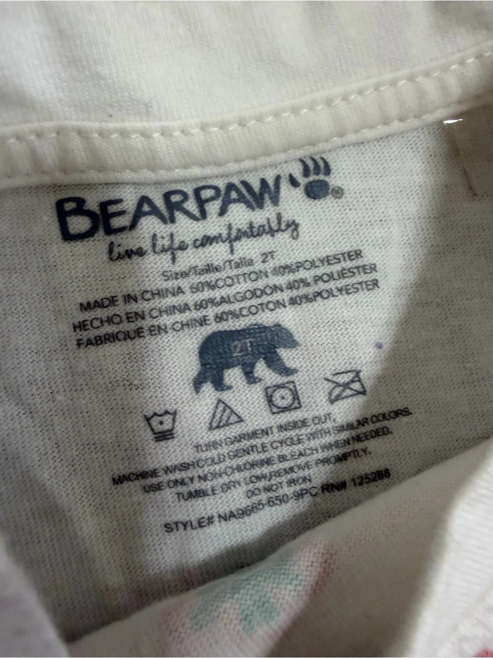 BearPaw 3 Piece Matching Outfit Sets- 2 Boxy Tees & Stripe Pocket Shorts Boho 2T